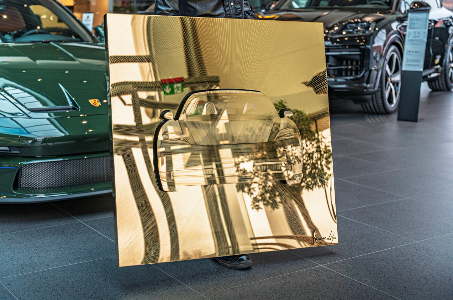 Porsche Tavla - Specialdesignad